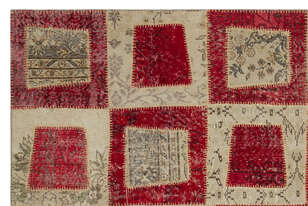 Apex Patchwork Unique Kırmızı 21557 160 cm X 233 cm (4)