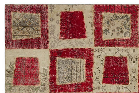 Apex Patchwork Unique Kırmızı 21557 160 cm X 233 cm - 4