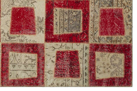 Apex Patchwork Unique Kırmızı 21557 160 cm X 233 cm - 5