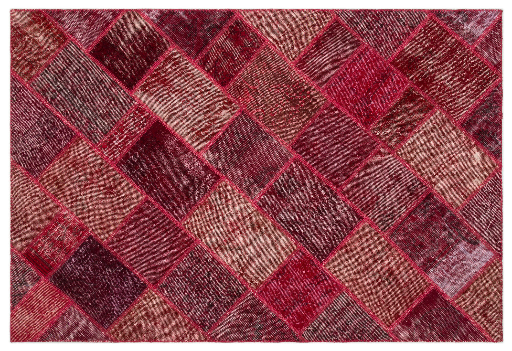 Apex Patchwork Unique Kırmızı 21993 160 cm X 230 cm