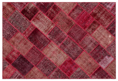 Apex Patchwork Unique Kırmızı 21993 160 cm X 230 cm - 1