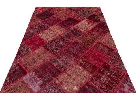 Apex Patchwork Unique Kırmızı 21993 160 cm X 230 cm - 3