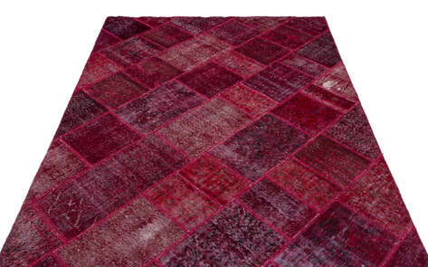 Apex Patchwork Unique Kırmızı 22002 160 cm X 230 cm - 3