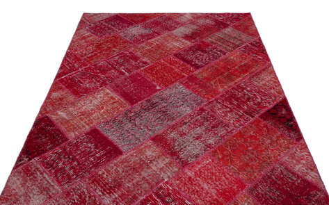 Apex Patchwork Unique Kırmızı 22009 160 cm X 230 cm - 3