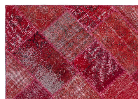 Apex Patchwork Unique Kırmızı 22009 160 cm X 230 cm - 5
