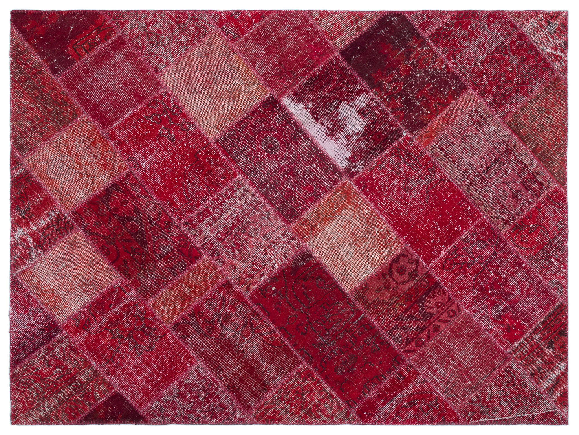 Apex Patchwork Unique Kırmızı 22014 160 cm X 230 cm