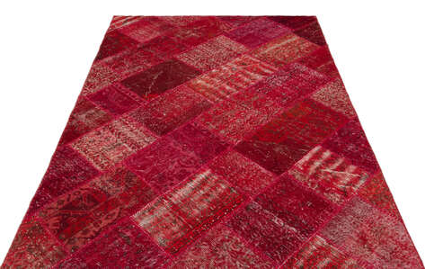 Apex Patchwork Unique Kırmızı 22072 160 cm X 230 cm - 3