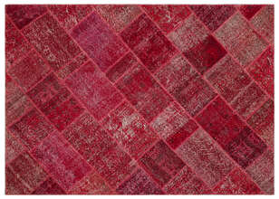 Apex Patchwork Unique Kırmızı 22073 160 cm X 230 cm (1)
