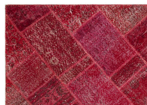 Apex Patchwork Unique Kırmızı 22073 160 cm X 230 cm - 4
