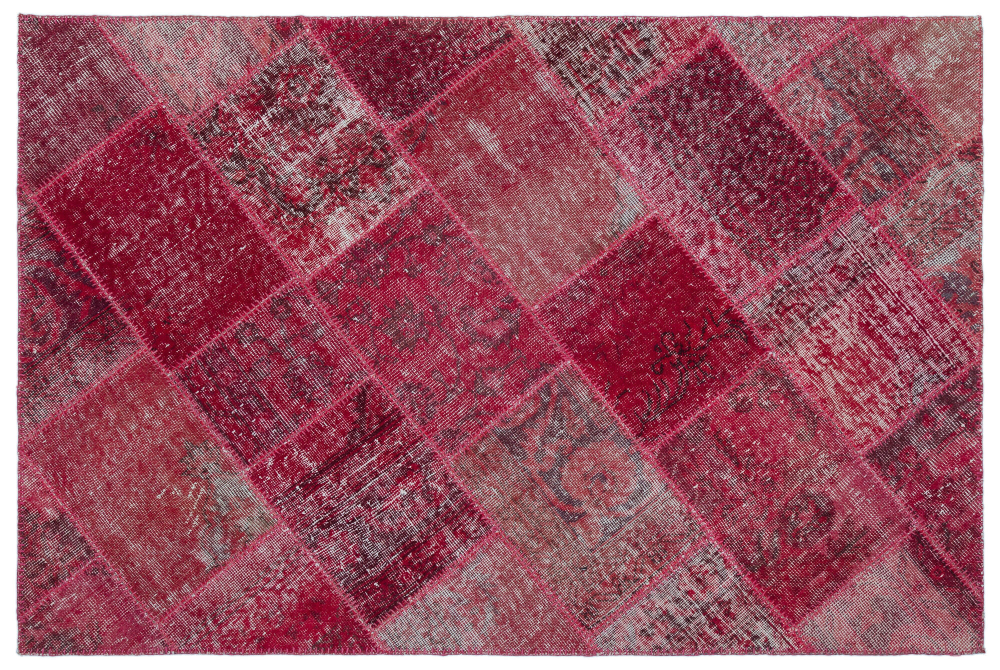 Apex Patchwork Unique Kırmızı 22210 120 cm X 180 cm