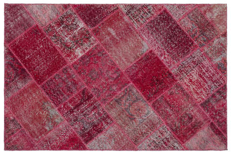 Apex Patchwork Unique Kırmızı 22210 120 cm X 180 cm - 1