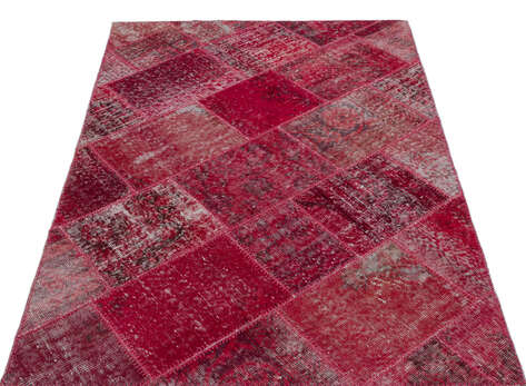 Apex Patchwork Unique Kırmızı 22210 120 cm X 180 cm - 3