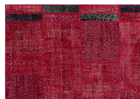 Apex Patchwork Unique Kırmızı 24813 160 cm X 230 cm - 5
