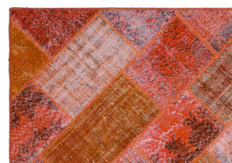 Apex Patchwork Unique Kırmızı 24846 160 cm X 230 cm - 5