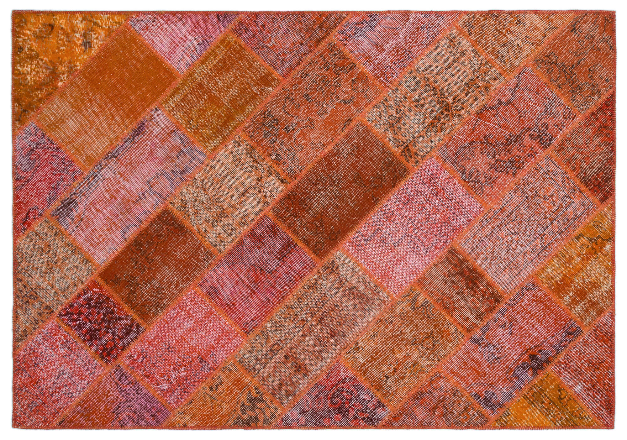 Apex Patchwork Unique Kırmızı 24848 160 cm X 232 cm