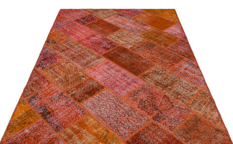 Apex Patchwork Unique Kırmızı 24848 160 cm X 232 cm - 3