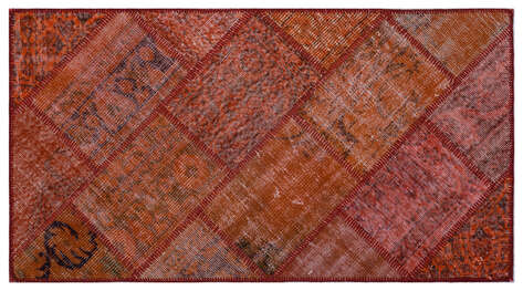 Apex Patchwork Unique Kırmızı 25909 080 cm X 150 cm - 1