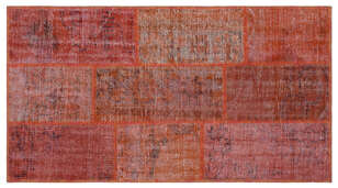 Apex Patchwork Unique Kırmızı 26178 080 cm X 150 cm (1)