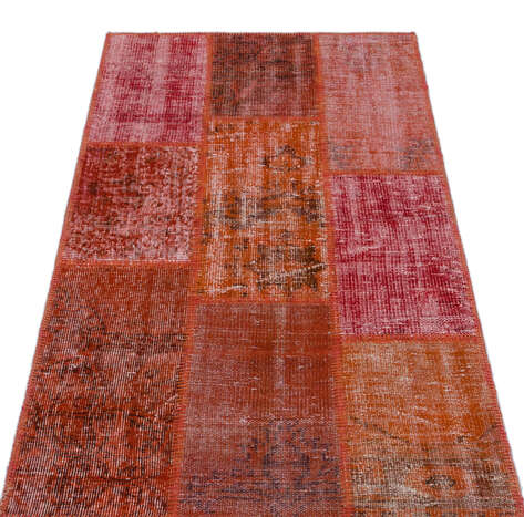 Apex Patchwork Unique Kırmızı 26183 080 cm X 150 cm - 3