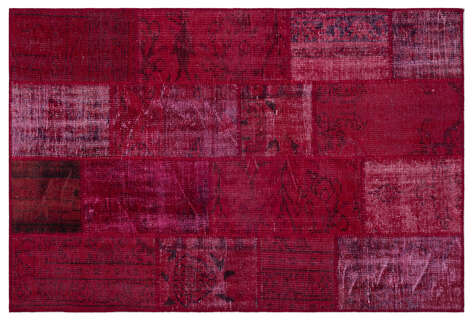 Apex Patchwork Unique Kırmızı 26258 120 cm X 180 cm - 1