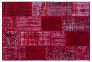 Apex Patchwork Unique Kırmızı 26276 120 cm X 180 cm (1)