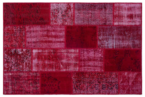 Apex Patchwork Unique Kırmızı 26276 120 cm X 180 cm - 1