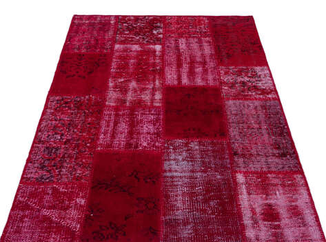 Apex Patchwork Unique Kırmızı 26276 120 cm X 180 cm - 3