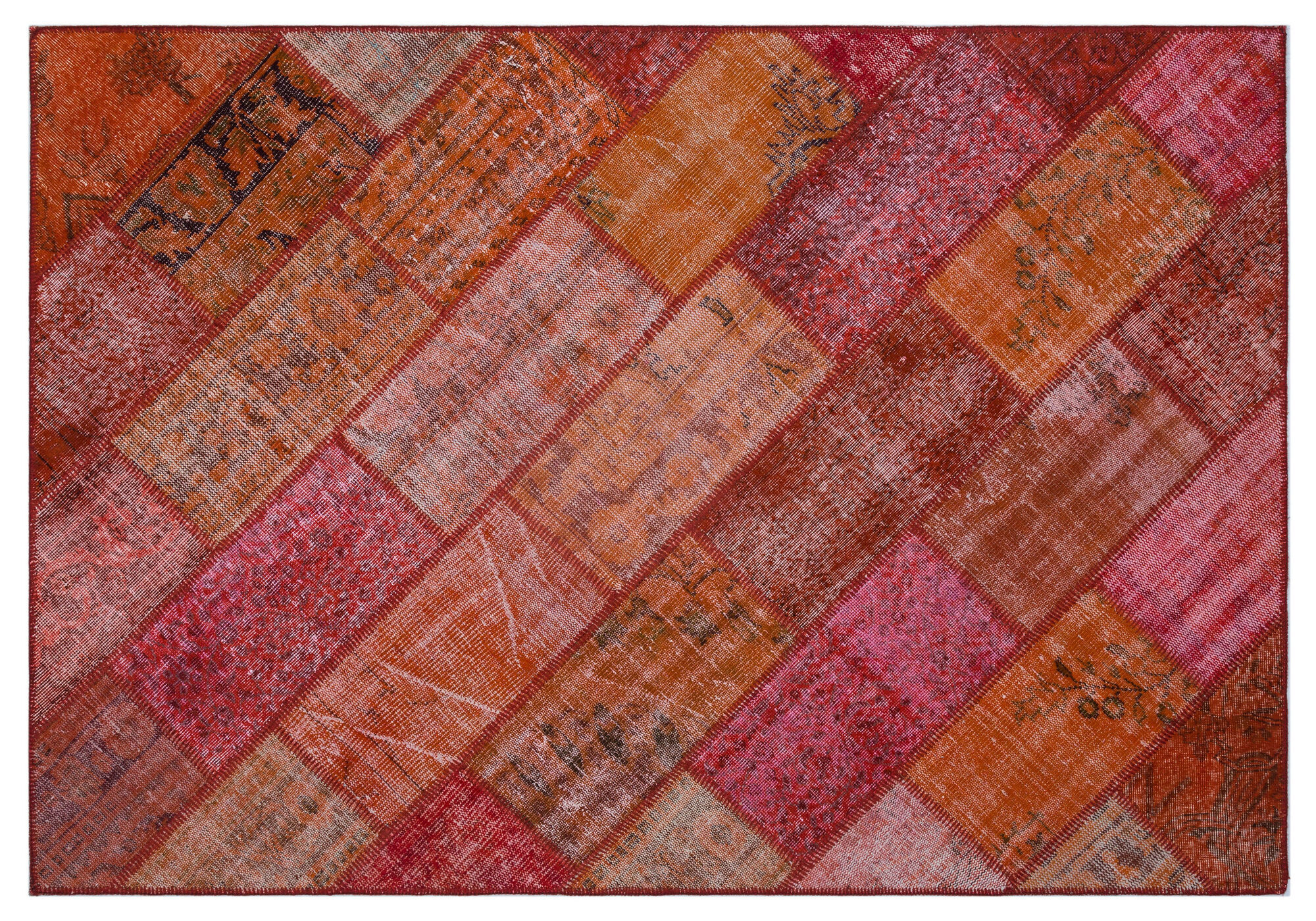 Apex Patchwork Unique Kırmızı 26296 160 cm X 230 cm