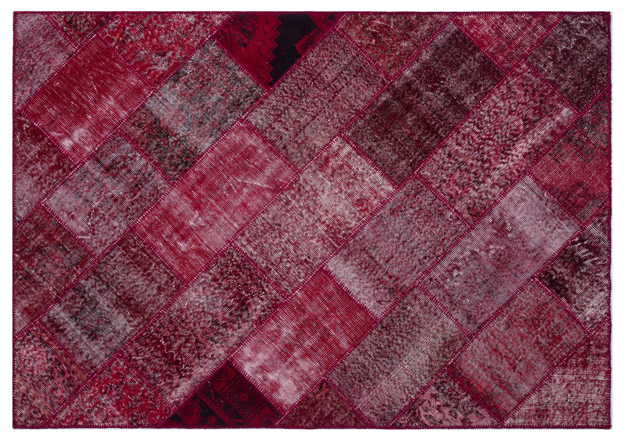 Apex Patchwork Unique Kırmızı 26317 160 cm X 230 cm