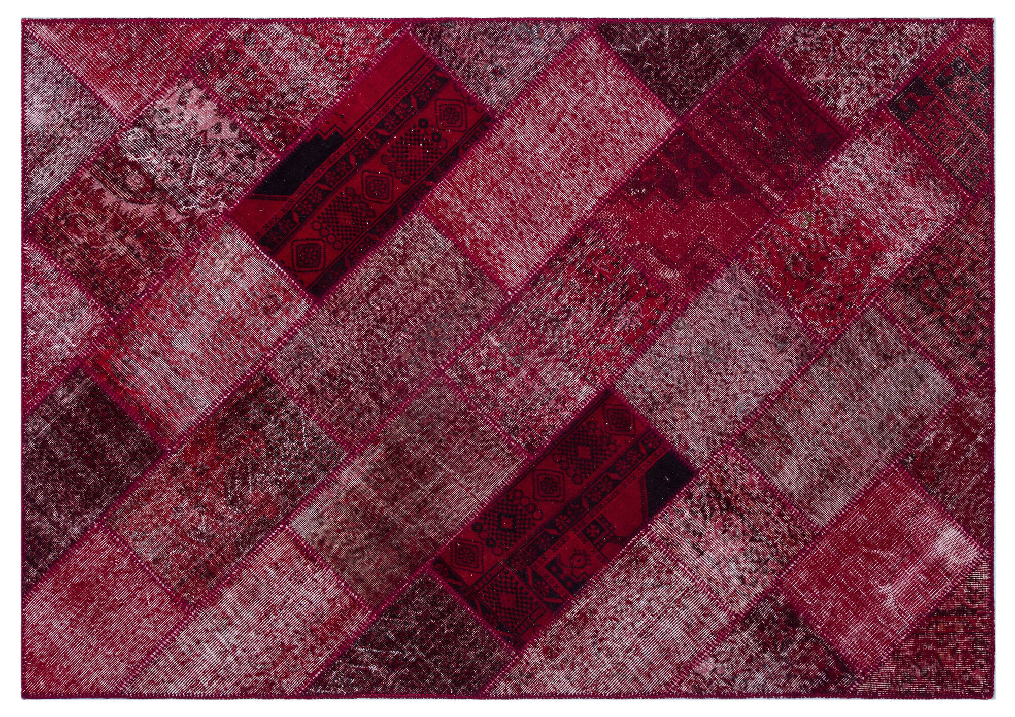 Apex Patchwork Unique Kırmızı 26321 160 cm X 230 cm