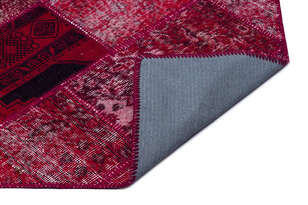 Apex Patchwork Unique Kırmızı 26321 160 cm X 230 cm (2)