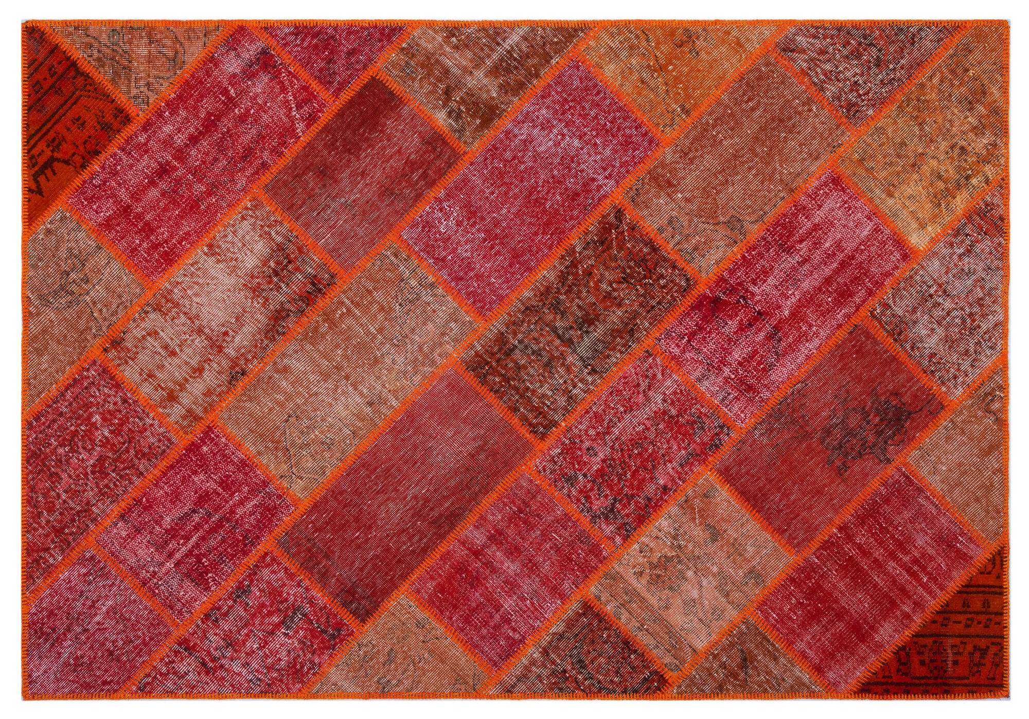 Apex Patchwork Unique Kırmızı 26350 160 cm X 230 cm