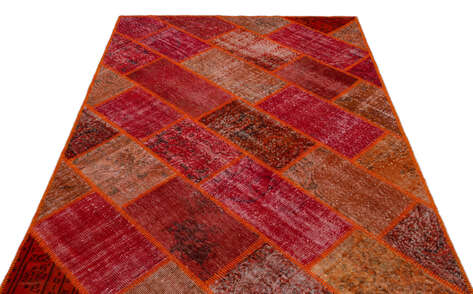 Apex Patchwork Unique Kırmızı 26350 160 cm X 230 cm - 3