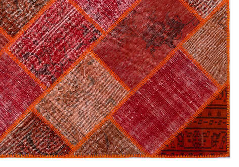 Apex Patchwork Unique Kırmızı 26350 160 cm X 230 cm - 4