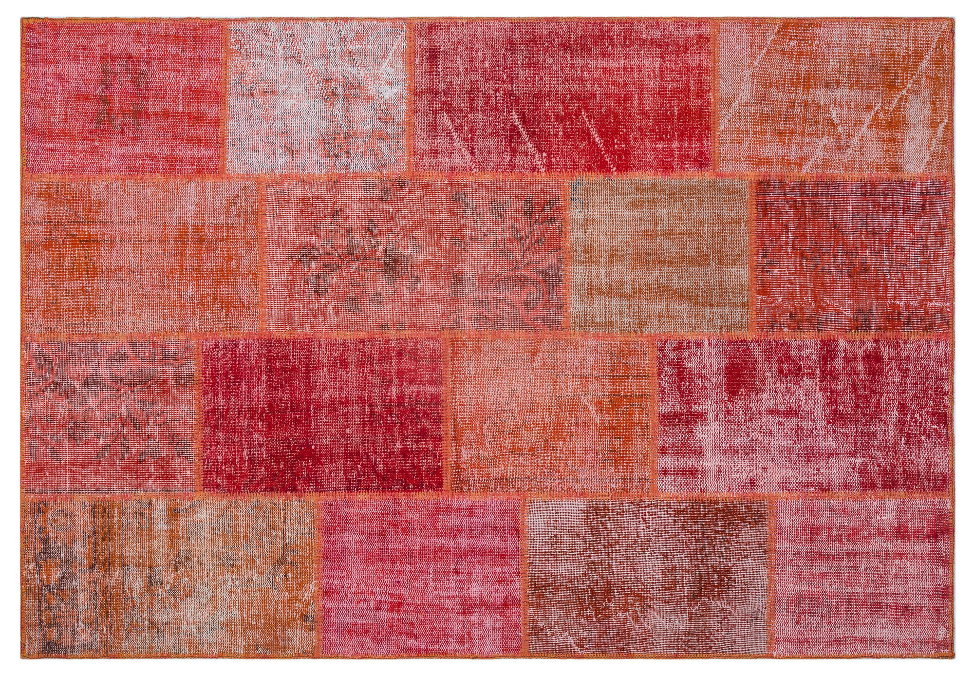 Apex Patchwork Unique Kırmızı 26379 160 cm X 230 cm