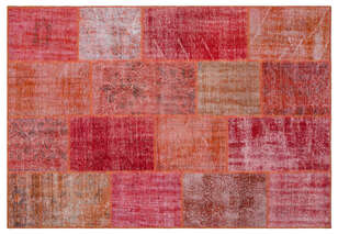 Apex Patchwork Unique Kırmızı 26379 160 cm X 230 cm (1)