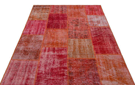 Apex Patchwork Unique Kırmızı 26379 160 cm X 230 cm - 3