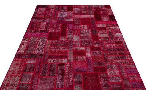 Apex Patchwork Unique Kırmızı 26423 160 cm X 230 cm - 3