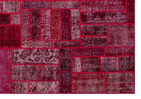 Apex Patchwork Unique Kırmızı 26423 160 cm X 230 cm - 4