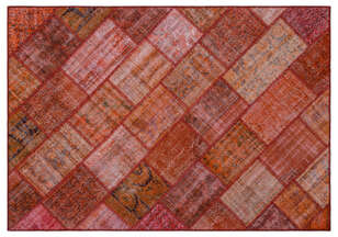 Apex Patchwork Unique Kırmızı 26457 160 cm X 230 cm (1)