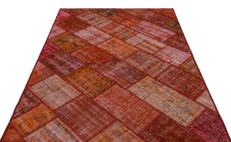 Apex Patchwork Unique Kırmızı 26457 160 cm X 230 cm - 3