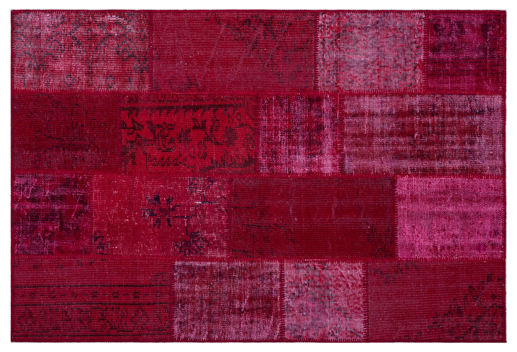 Apex Patchwork Unique Kırmızı 26562 120 cm X 180 cm