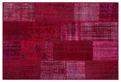 Apex Patchwork Unique Kırmızı 26562 120 cm X 180 cm - 1