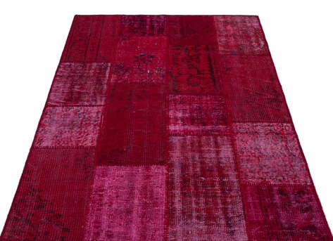Apex Patchwork Unique Kırmızı 26562 120 cm X 180 cm - 3