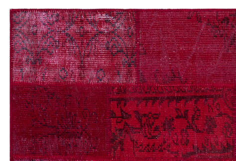 Apex Patchwork Unique Kırmızı 26562 120 cm X 180 cm - 5