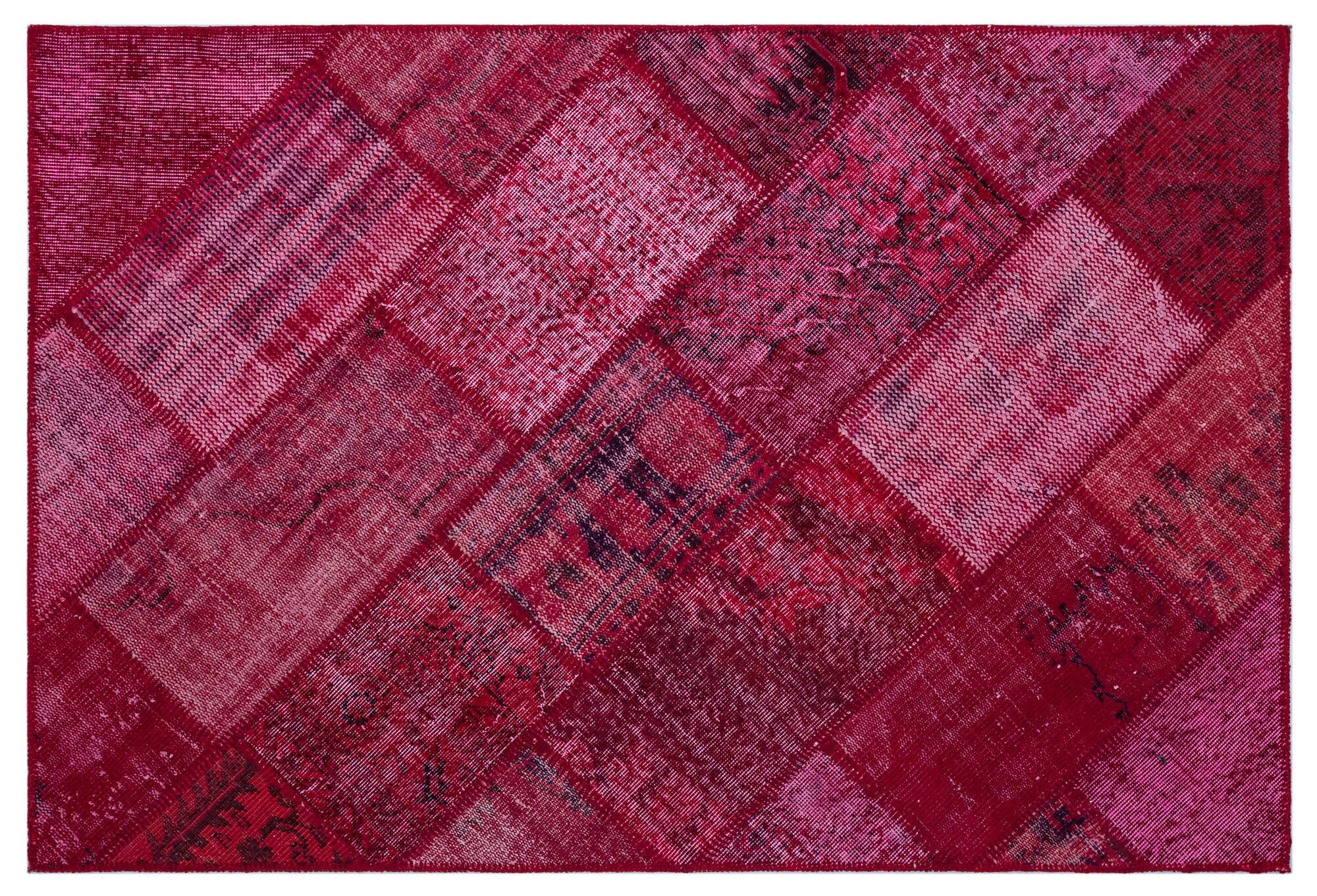 Apex Patchwork Unique Kırmızı 26600 120 cm X 180 cm