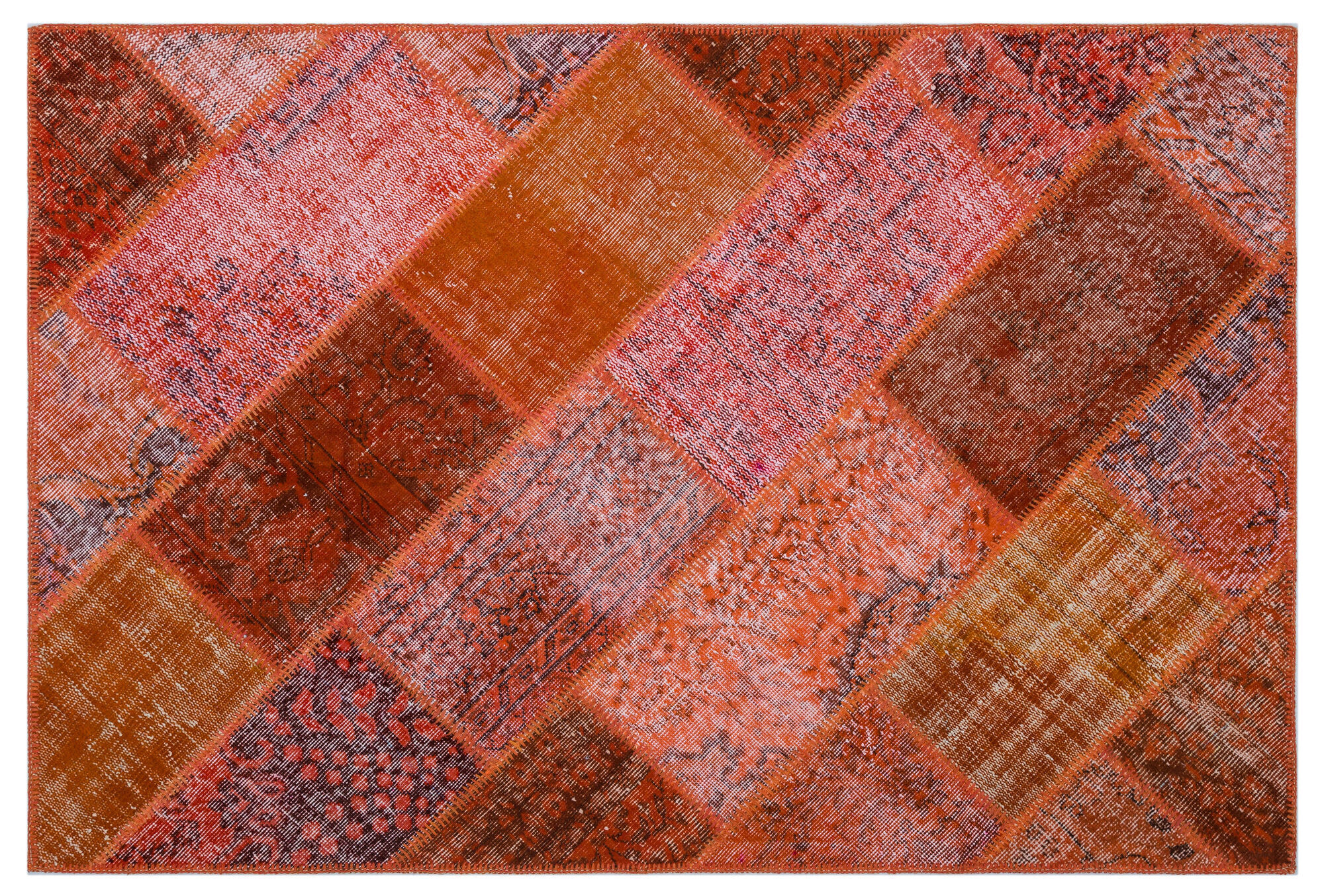 Apex Patchwork Unique Kırmızı 26624 120 cm X 180 cm