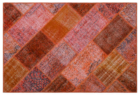 Apex Patchwork Unique Kırmızı 26624 120 cm X 180 cm - 1