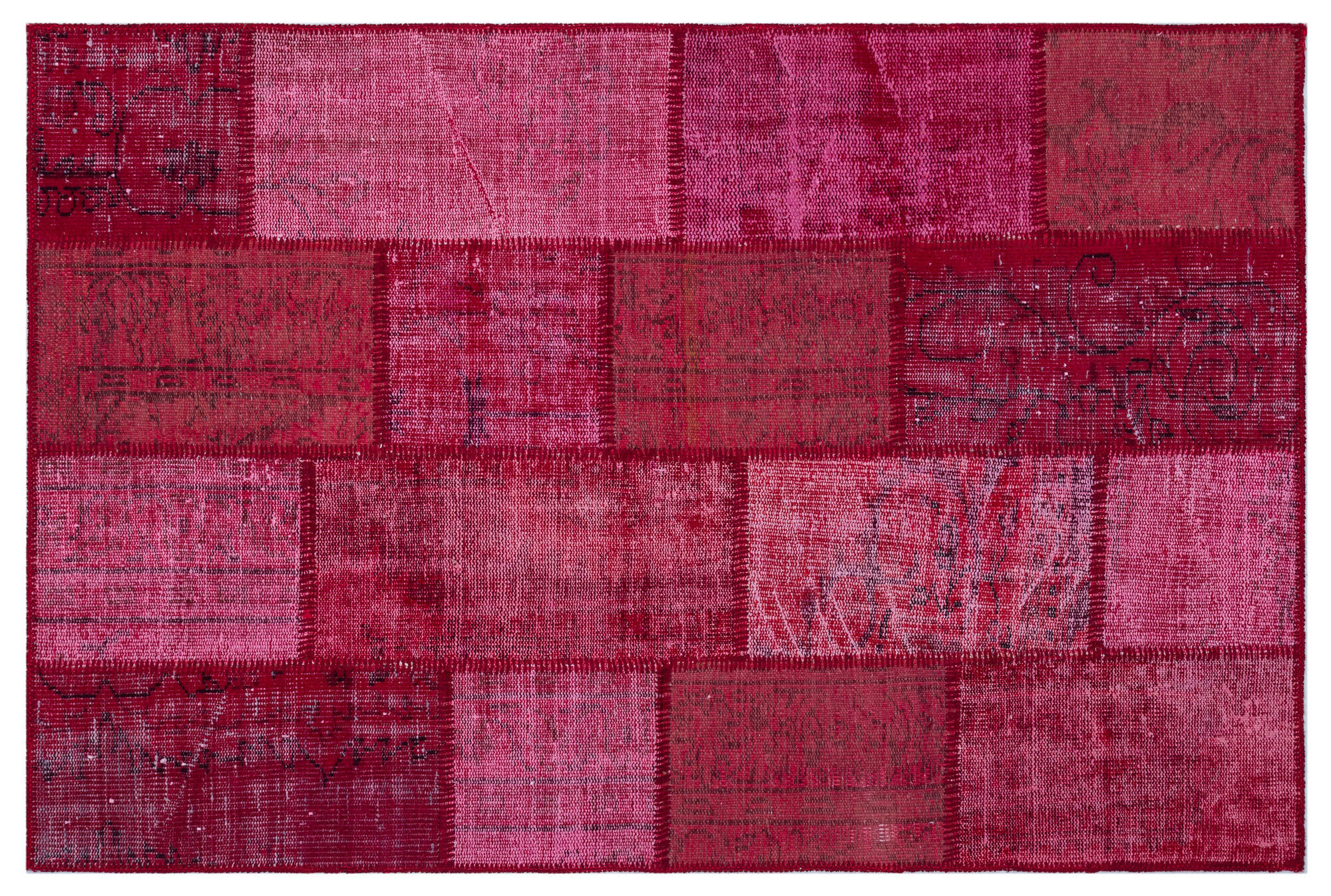 Apex Patchwork Unique Kırmızı 26633 120 cm X 180 cm