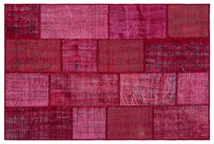 Apex Patchwork Unique Kırmızı 26633 120 cm X 180 cm (1)